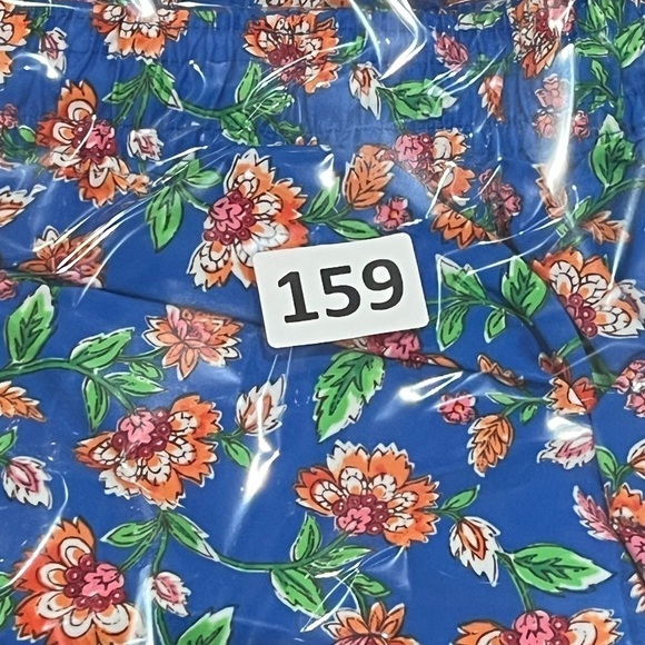 Polo Ralph Lauren 2XLT Tall Navy Paisley Floral Lined Horse Logo Swim Trunks - Picture 13 of 13